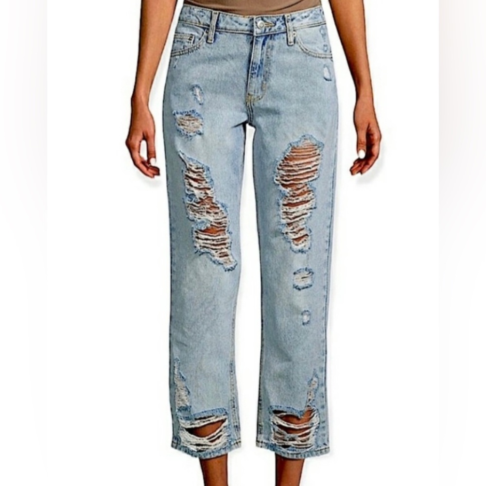 Avec Les Filles Women’s Ripped Denim